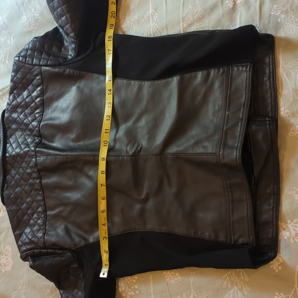Express Faux Leather Moto Jacket - Picture 10 of 10